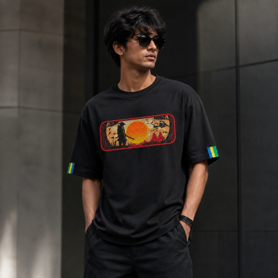 Exclusive Premium Cotton Oversized Drop-Shoulder T-Shirt – Style & Comfort Combined!